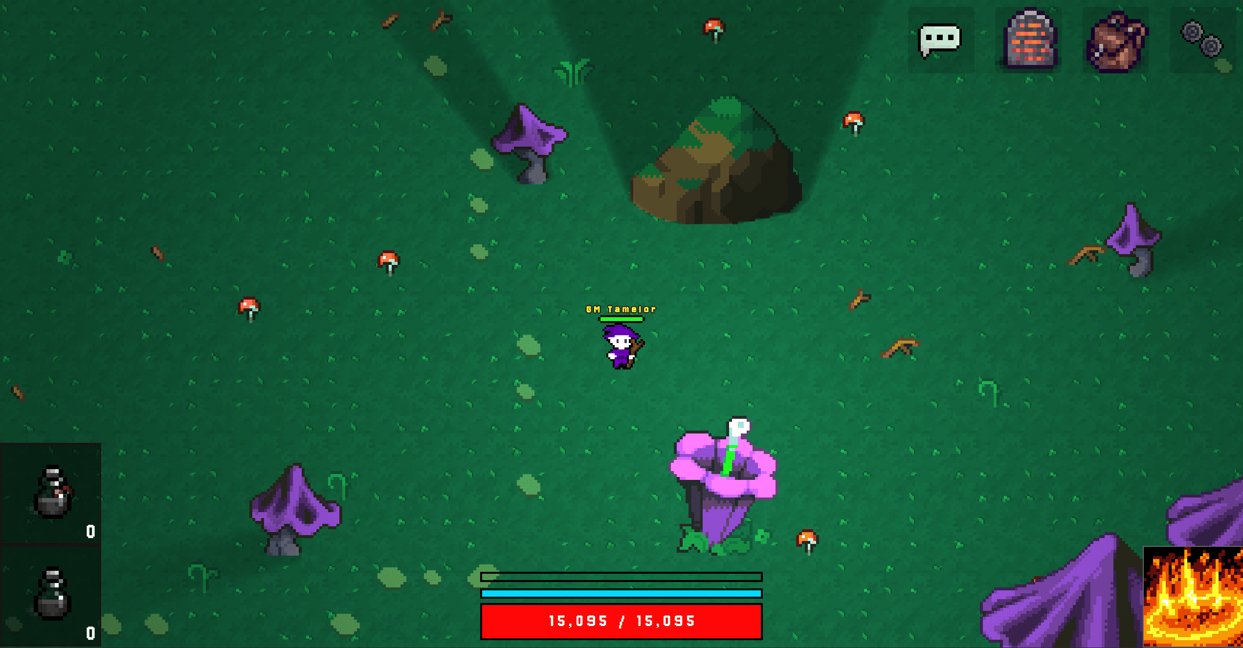 in-game screenshot, showing the game place
