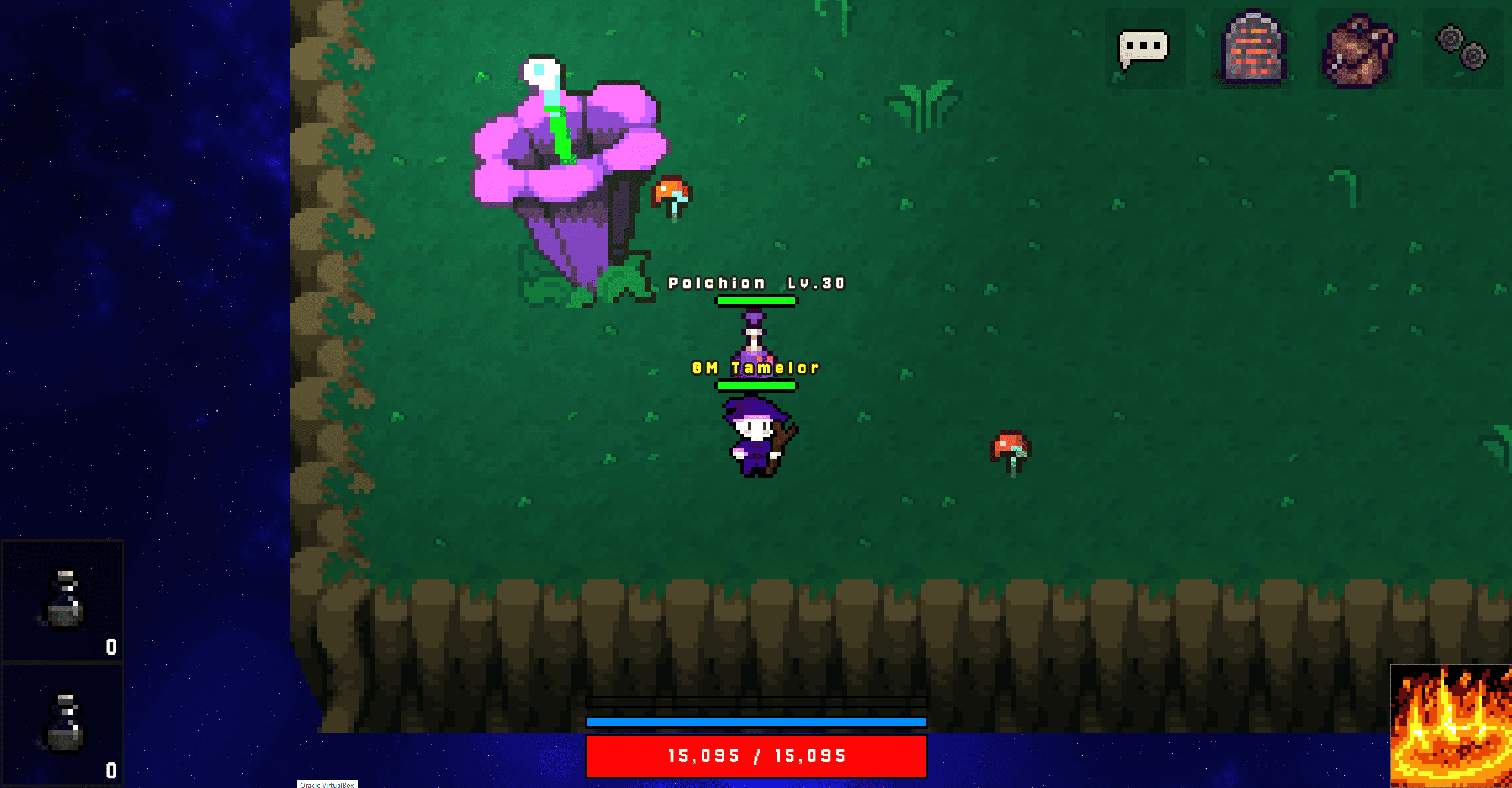 in-game screenshot, showing the game place